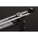 RS PRO Adjustable Roller Lever Limit Switch 1 NO/1 NC 400V AC 10A Fibreglass Reinforced Thermoplastic IP65 IP65