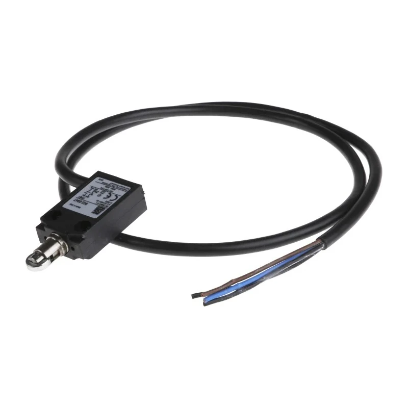 RS PRO Roller Plunger Limit Switch 1 NO/1 NC Thermoplastic Housing IP67 Rated 240V AC 5A IP67