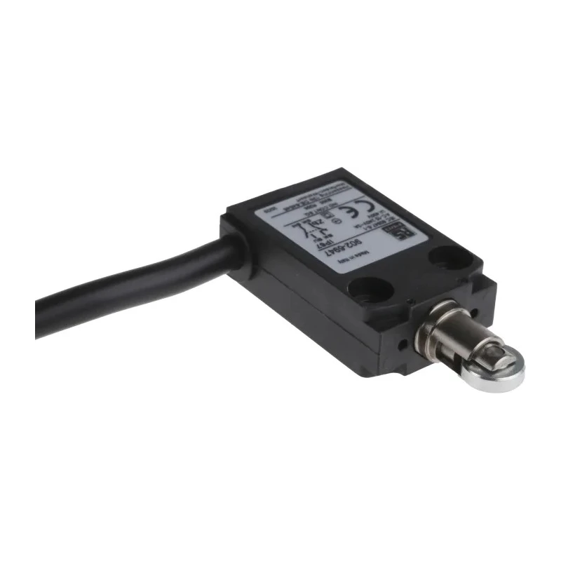 RS PRO Roller Plunger Limit Switch 1 NO/1 NC Thermoplastic Housing IP67 Rated 240V AC 5A IP67