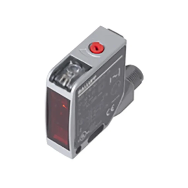 BALLUFF Diffuse Photoelectric Sensor, Block Sensor, 50 mm to 2 m Detection Range, PNP Output, IP67 BOS 21M-PA-ID10-S4