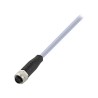 BALLUFF Female 4 Way M8 Straight to Male 34 Way Unterminated Sensor Actuator Cable BCC M314-0000-10-003-VX8434-050