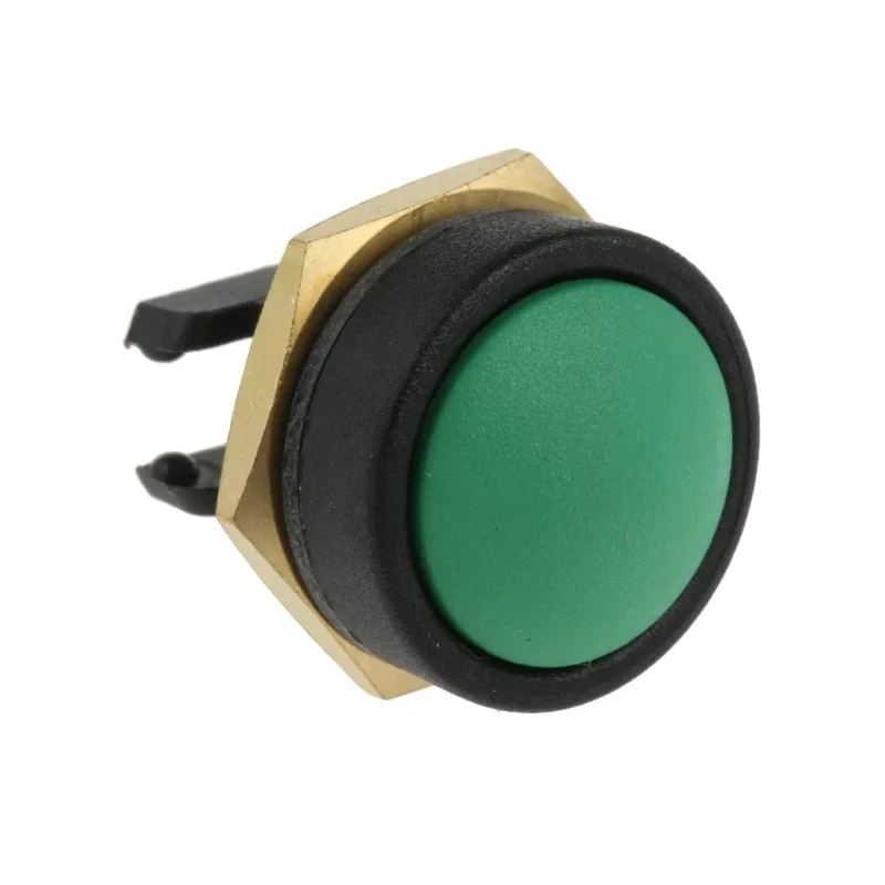 ITW Switches 49-59 Series Momentary Panel Mount Push Button Switch, 16 mm Cutout, SPDT Contact, Clear LED, IP67 49-59123