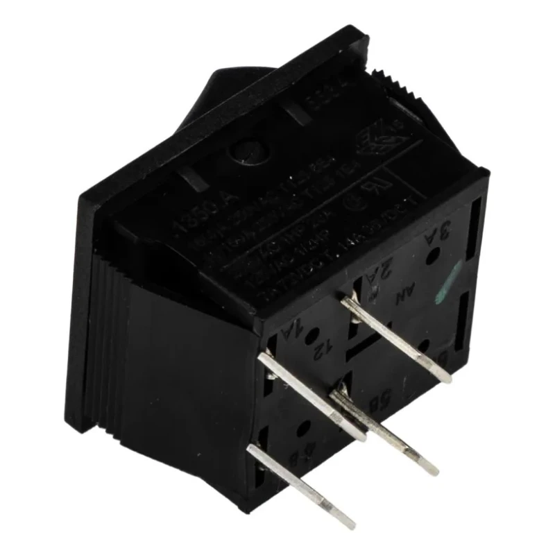 Arcolectric (Bulgin) Ltd DPST On-Off On-Off Rocker Switch Panel C1350AAAAA