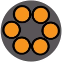 RS PRO 6 Core Power Cable Grey 1.5mm², Flame Retardant PVC Jacket, 70°C, 50 m 902-8369