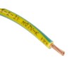 RS PRO Yellow Green 1.5 mm² Hook Up Wire 16 AWG 27/0.25 mm Strands 100 m Polyvinyl Chloride 902-8401