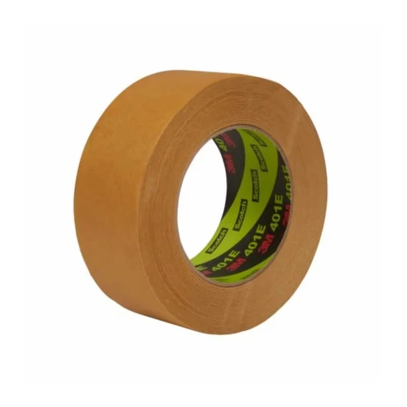 3M Brown Scotch Masking Tape 36mm Width x 50m Length Rubber Adhesive Paper Backing 401E36