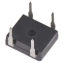 Vishay Bridge Rectifier, 400 V, 30 A, 4-Pin Single Through Hole Mount, Package DFM, DF Series DF04MA-E3/45