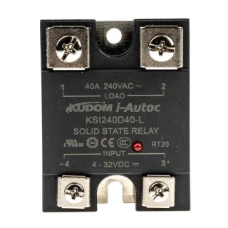 i-Autoc Solid State Relay Panel Mount 40A Load 280V AC Load 32V Control KSI240D40-L