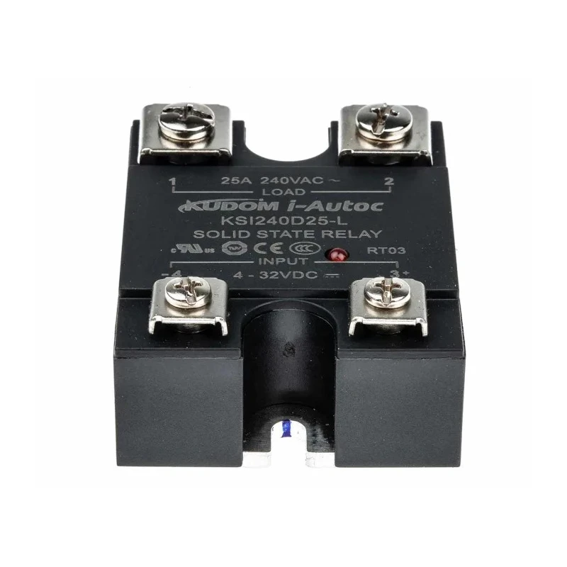 Omron KSI Series Solid State Relay 25A Load Panel Mount 280V AC Load 32V DC Control KSI240D25-L