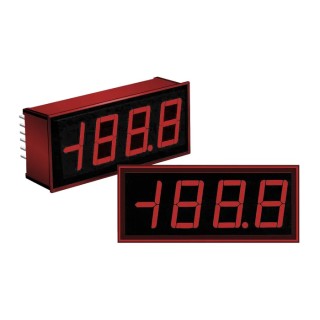 Murata Power Solutions Digital Voltmeter DC 3-Digits LED Display 14.2 mm Accuracy ±3 % 22.3 mm x 53.8 mm x DMS-30PC-1-RL-C