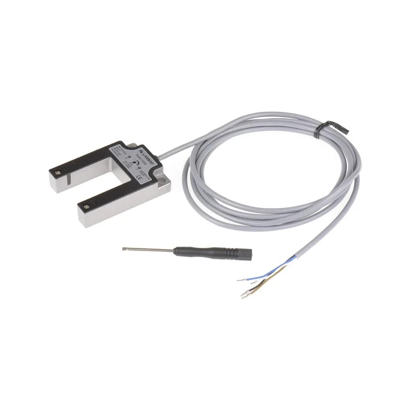 RS PRO Through Beam Photoelectric Sensor Fork Sensor 30 mm Detection Range NPN NO/NC Output IP67 IP67