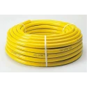 RS PRO Extraflex Reinforced Polyvinyl Chloride Hose Pipe, 10 bar Maximum Operating Pressure, 25m Length, Yellow 197-8279