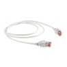HellermannTyton Connectivity Cat6 Ethernet Cable RJ45 Male to RJ45 Male, 2 m, White LSZH 851-16319 RJ45SPC6-02.0M/WH (2.0)