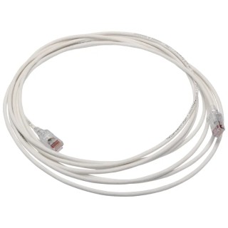 COMMSCOPE Cat6 Ethernet Cable, White, 5 m, Unshielded Unscreened, Patch Lead, Low Smoke 851-16321 RJ45SPC6-05.0M/WH (5.0)