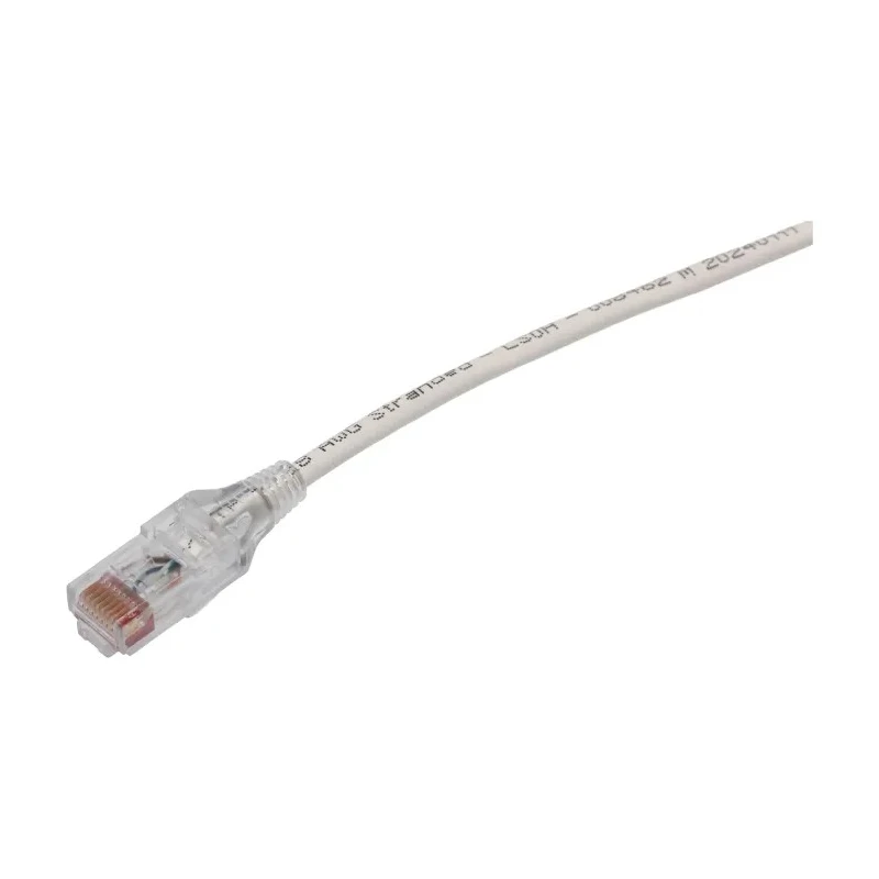 COMMSCOPE Cat6 Ethernet Cable, White, 5 m, Unshielded Unscreened, Patch Lead, Low Smoke 851-16321 RJ45SPC6-05.0M/WH (5.0)