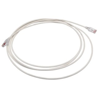 HellermannTyton Connectivity Cat6 Ethernet Cable, 3 m White LSOH Jacket, Stranded Copper 851-16320 RJ45SPC6-03.0M/WH (3.0)