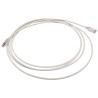 HellermannTyton Connectivity Cat6 Ethernet Cable, 3 m White LSOH Jacket, Stranded Copper 851-16320 RJ45SPC6-03.0M/WH (3.0)