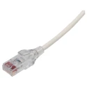 HellermannTyton Connectivity Cat6 Ethernet Cable, 3 m White LSOH Jacket, Stranded Copper 851-16320 RJ45SPC6-03.0M/WH (3.0)