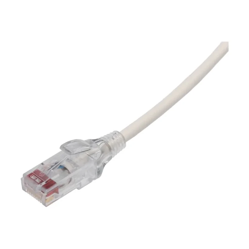 HellermannTyton Connectivity Cat6 Ethernet Cable, 3 m White LSOH Jacket, Stranded Copper 851-16320 RJ45SPC6-03.0M/WH (3.0)
