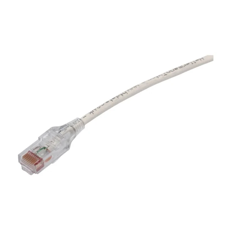 HellermannTyton Connectivity Cat6 Ethernet Cable, 3 m White LSOH Jacket, Stranded Copper 851-16320 RJ45SPC6-03.0M/WH (3.0)