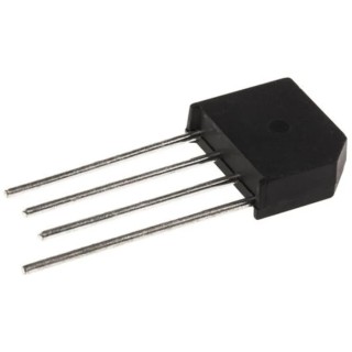Vishay Bridge Rectifier, 600 V 200 A, 4-Pin Single KBL06-E4/51