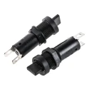 Schurter 10A Panel Mount Fuse Holder, 1P-Pole, 20 mm Fuse Size, 250V AC, Thermoplastic Body, Model 0031.3911
