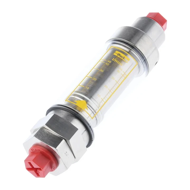 Parker Flowline Series Industrial Flow Meter 5L/min to 46L/min, BSP Parallel Thread 1/2 in, 1-1/4 in, 1/4 in, 3/4 FM26222222