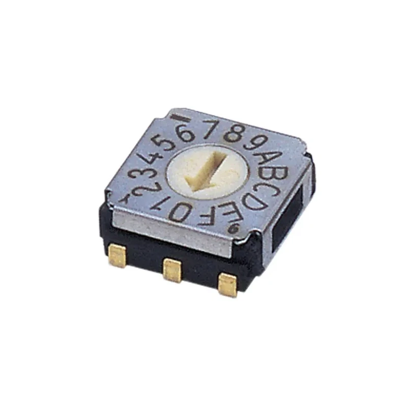 Nidec Components Rotary Coded Rotary Switch SA-7070A, Surface Mount, Low Profile 3 mm, 10 or 16 Positions SA-7070A