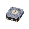 Nidec Components Rotary Coded Rotary Switch SA-7070A, Surface Mount, Low Profile 3 mm, 10 or 16 Positions SA-7070A