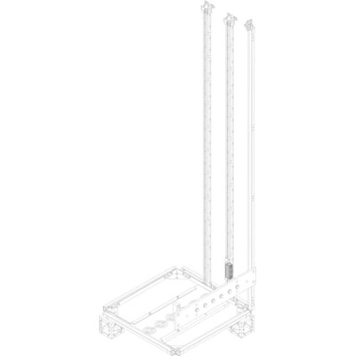 ABB ZX Series Busbar Holder for Use with Modular Board 80 mm x 70 mm x 80 mm 2CPX068736R9999