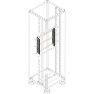 ABB ZX Series Busbar Accessories Holder for Use with TriLine 130 mm x 25 mm x 130 mm 2CPX068737R9999