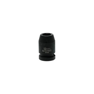 Teng Tools 12 mm Hexagon Impact Socket 12.7 mm Drive, 25mm Length 920512N