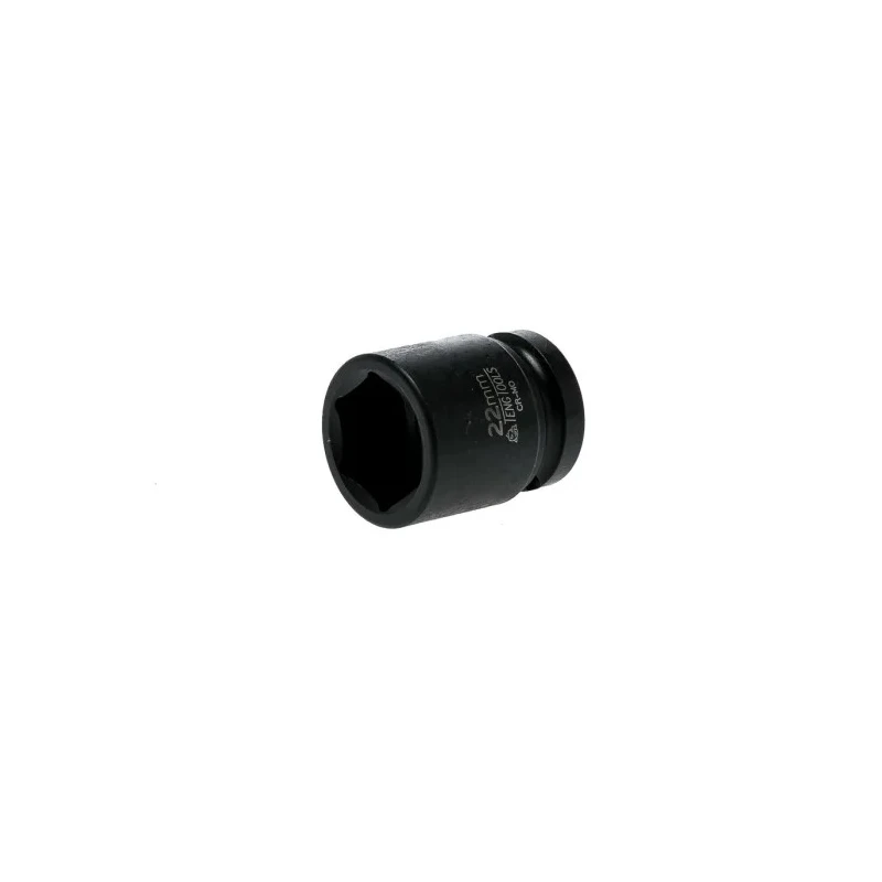 Teng Tools 22 mm 12.7 mm Drive Standard Impact Socket, 32.5 mm Length 920522N