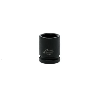 Teng Tools 21 mm 12.7 mm Drive Standard Impact Socket, 31mm Length 920521N1