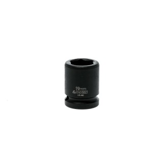 Teng Tools 19 mm 12.7 mm Drive 6 Point Impact Socket, 30 mm Length 920519N1