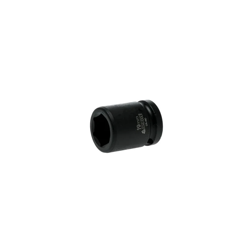 Teng Tools 19 mm 12.7 mm Drive 6 Point Impact Socket, 30 mm Length 920519N1
