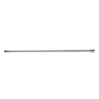 Teng Tools 1/4 in Drive 300mm Overall Length Square Extension Socket Chrome Vanadium Steel Satin Finish M140024-C