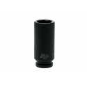Teng Tools 24 mm 12.7 mm Drive 6 Point Impact Socket Black Phosphate Finish 35mm Length 920624N