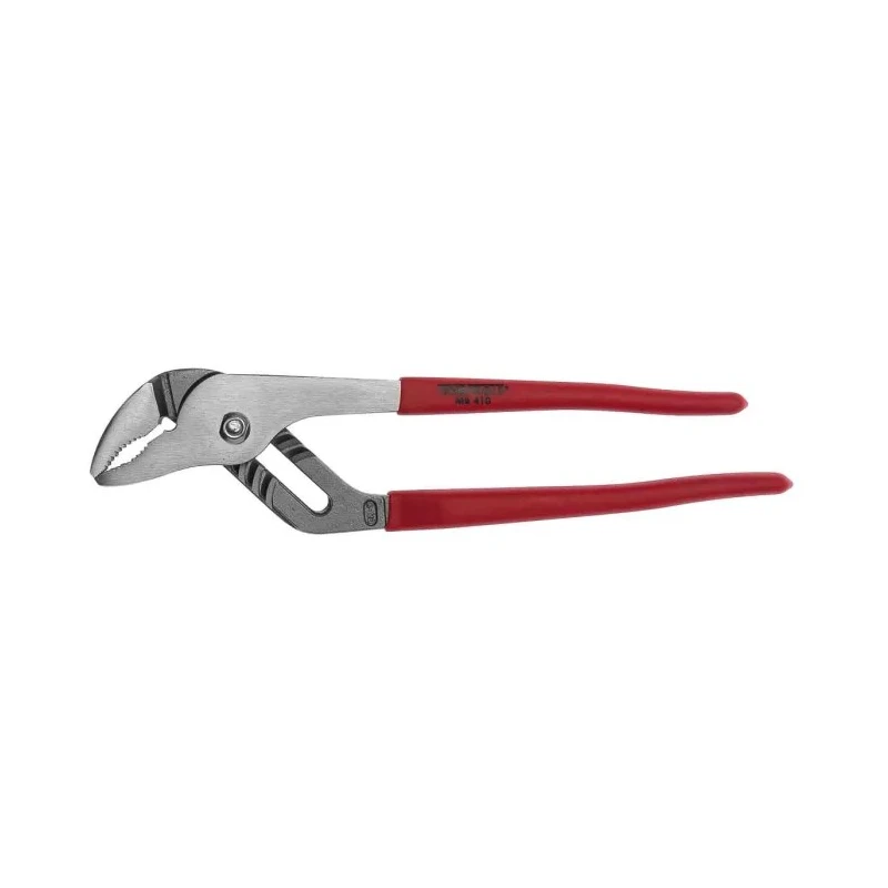 Teng Tools Water Pump Plier, Groove Joint, Chrome Vanadium Steel, 10in Overall Length, Serrated Jaw 21mm, Jaw Opening MB410