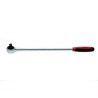 Teng Tools 1/2 in Drive Ratchet with Ratchet Handle, Chrome Finish, 46mm Overall Length 1200L