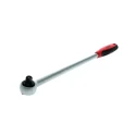 Teng Tools 1/2 in Drive Ratchet with Ratchet Handle, Chrome Finish, 46mm Overall Length 1200L