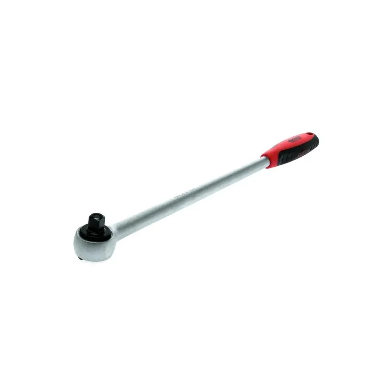 Teng Tools 1/2 in Drive Ratchet with Ratchet Handle, Chrome Finish, 46mm Overall Length 1200L