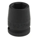 Teng Tools 17 mm 12.7 mm Drive 6 Point Impact Socket, 30 mm Length 920517N1