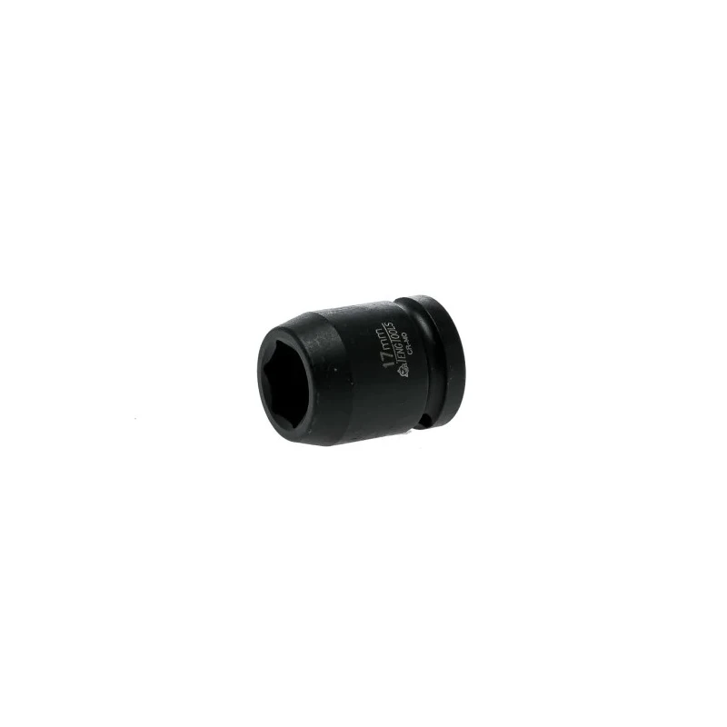 Teng Tools 17 mm 12.7 mm Drive 6 Point Impact Socket, 30 mm Length 920517N1
