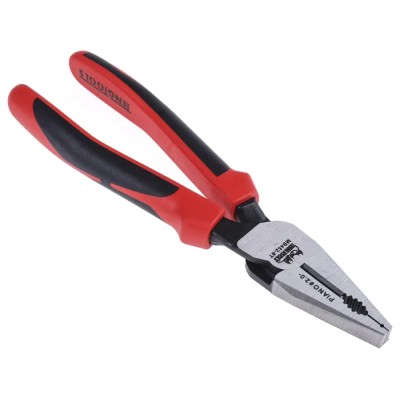 Teng Tools Combination Plier Serrated, 8in Overall, VDE/1000V Approved, 22mm Jaw ESD Safe MB452-8T