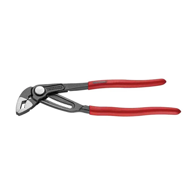 Teng Tools Water Pump Plier Chrome Vanadium Steel 10in Overall Length Serrated Jaw MB482