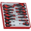 Teng Tools Slotted Standard Screwdriver Set, 14-Piece TTD914N