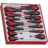 Teng Tools Slotted Standard Screwdriver Set, 14-Piece TTD914N