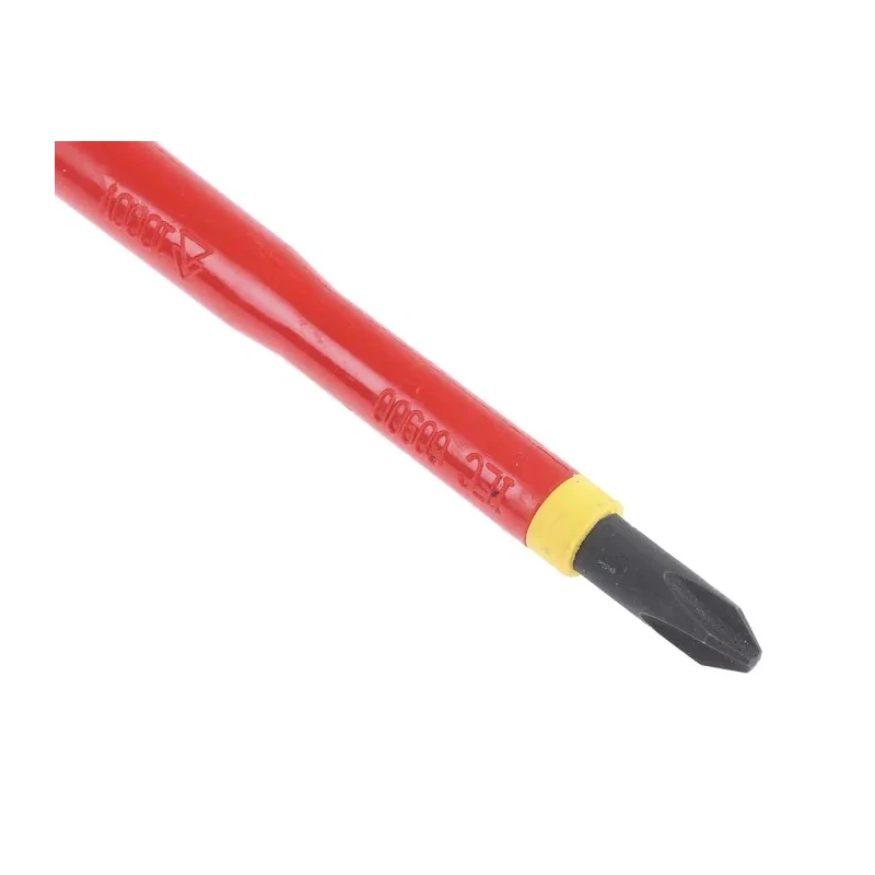 Teng Tools Insulated Screwdriver Set 6-Piece, Flat Slotted, PH, PZ Blades, 1000 Volt Insulation TTV706N