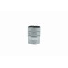 Teng Tools 1/2 in Drive 21 mm 12 Point Bi-Hexagon Chrome Vanadium Socket 38mm Overall Length M120521-C